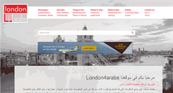 Desktop Screenshot of london4arabs.com